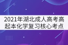 2021年湖北成人高考高起本《化學(xué)》復(fù)習(xí)核心考點(diǎn)四